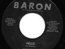 ALMANACK 45 HELLO/WHITE RABBIT RARE PSYCH GARAGE on BARON