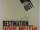 Jackie McLean - Destination Out LP - Blue Note - BST 84165 Stereo RVG VG++