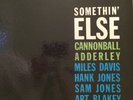 CANNONBALL ADDERLEY Somethin’ Else LP BLUE NOTE 1595 63rd No ® Miles Davis