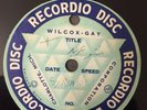 78 RPM   2 Wilcox Gay Recordio Discs   Syrian Arabic Middle Eastern