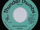 Electro Synth Boogie Soul 45 SPOOKY Digital Readout THUNDER THUMBS VG++ HEAR