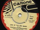 DO IT TO ME BABY  Groovers / MEET ME AT THE CORNER  Diplomats ( EX ) *CALTONE* ?