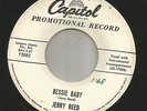 ROCKABILLY bw/ TEEN - JERRY REED -- BESSIE BABY  -HEAR BOTH- 1958 PROMO CAPITOL
