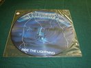 METALLICA RIDE THE LIGHTNING LP PIC DISC ORIGINAL ISSUE WITH NO BARCODE ON DISC