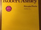 ROBERT ASHLEY Private Parts LP Minimal ELECTRONIC Lovely Music 1978