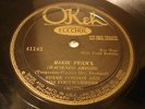 JAZZ EDDIE CONDON FOORWARMERS JACK TEAGARDEN Makin' Frien's OKEH 41142