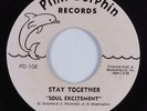 Funk 45 SOUL EXCITEMENT Stay Together PINK DOLPHIN VG+ HEAR