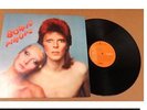 Original David Bowie USA Pinups Pin Ups Vinyl LP Orange RCA Label Near Mint