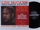 LES MCCANN In New York PACIFIC JAZZ LP VG++