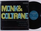 THELONIUS MONK/JOHN COLTRANE Monk & Coltrane RIVERSIDE LP mono promo SHRINK