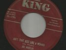 ROCKABILLY BOPPERS- JOE WHEELER - TWO SIDER  -HEAR BOTH -1952 KING