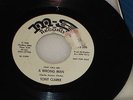 Vintage 45 Record Soul Promo DJ M-S #206 TONY CLARKE A wrong Man / No Sense Of D