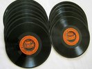 SEEBURG MUSIC LIBRARY #1000 Orange Label Numbered Series JUKE BOX RECORDS 13pc