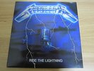 METALLICA - Ride The Lightning Korea Orig 1st Vinyl LP 1990