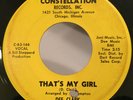 Northern Soul 45 Dee Clark That's My Girl on Constellation HEAR