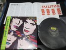 KISS Asylum Japan Promo Label Vinyl LP w OBI Iron Print Gene Simmons Paul Stanle