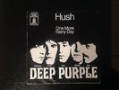 Deep Purple Hard Rock Single Vinyl 7 Hush/ one more rainy day Odeon Glam Pop top