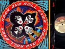KISS Rock And Roll Over LP Complete w/ Sticker & Order Form Org 1976 US Inserts