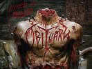 rare 500 made OBITUARY inked in blood BONE WHITE VINYL 2-LP SET  cannibal corpse