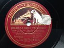 COMEDIAN HARMONISTS - ‘QUAND LA BRISE VAGABOND’ RARE PARIS 1931 HMV