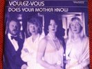 ABBA,CHILE VERY RARE SINGLE WITH PS,MINT UNPLAYED VOULEZ VOUS 1979