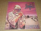DEATH - Leprosy LP 1988 Orig. Combat Rec. RARE THRASH DEATH METAL OBITUARY