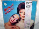 DAVID BOWIE RYKO  LP * SEALED * PIN UPS - LIMITED ED. # 1475 - CLEAR VINYL