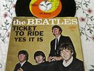 The Beatles-Ticket To Ride/Yes It Is-Vinyl 45 w/West Coast Picture Sleeve