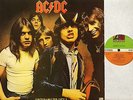 AC/DC highway to hell K 50628 A2/B1 uk atlantic 1979 LP PS EX/EX-