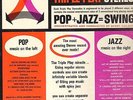 POP+JAZZ=SWING-LP- TRIPLE PLAY STEREO-B.GOLSON- B.EVANS-E.DOLPHY...AUDIO FIDELIT