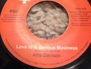 Rare Northern Soul Alfie Davison Love Is A Serious Business
