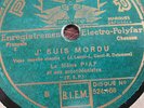 78 TOURS EDITH PIAF LA MOME PIAF 1936 RPM 78T  J'SUIS MORDU + LES HIBOUX