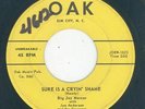 Jump Blues / Black Rocker - Big Jay Mercer - Sure Is A Cryin Shame / Bermudas
