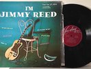 Jimmy Reed 1958 I'm Jimmy Reed 1st LP Vee-Jay 1004 Mono Deep Groove Maroon EX/EX