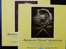 NM Furtwangler Beethoven Symphony 9 UK HMV ALP 1286/7 1st Edition