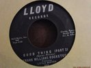 Miami Funk/Soul 45 Frank Williams Rocketeers Good Thing Parts 1 & 2 LLOYD EX