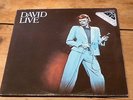 DAVID BOWIE - LIVE RCA FRANCE  DOUBLE RARE LP 