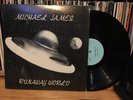 Michael James RUNAWAY WORLD LP  Private Acid Psych Prog VG++