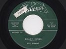 '57 TwinSpin Crude Txs Rockabilly BILL BLEVINS Crazy Blues/Baby I Won't M- HEAR
