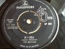 THE BEATLES - IF I FELL / TELL ME WHY - DP 562 EXPORT COPY (?) 7XCE 17756 IN 7