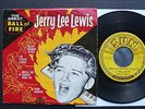 EP Jerry Lee Lewis - Great Balls Of Fire - US SUN w/pic