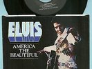 ELVIS PRESLEY, MY WAY b/w AMERICA THE BEAUTIFUL PICTURE SLEEVE, EXCELLENT ...