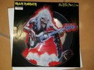 IRON MAIDEN FEAR OF THE DARK LIVE RARE SHAPE SINGLE PICTURE DISC VINYL