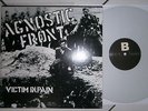 LP Agnostic Front - Victim in Pain / White Vinyl / NYHC / Metal / SXE / Top