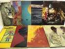 Santana Vinyl Record LP Lot: Live Zebop Shango Moonflower Caravanseri S/T +++