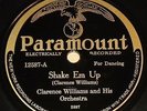 Clarence Williams And His Orchestra 78 Shake Em Up Paramount 12587 Super Clean