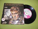 Christophe - Aline / Je T'Ai Retrouve / RARE Israel Press 1965 7