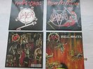 Slayer - 4xMetal LP´s,Reign in Blood,Show No Mercy, Hell Awaits, Haunting The Ch