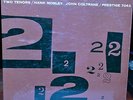 2 TENORS HANK MOBLEY JOHN COLTRANE PRESTIGE LP 7043 RVG DG BROWN COVER WITH 2'S