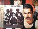 QUEEN THE WORKS JAPAN 1st ISSUE LP OBI POSTER MINT NR